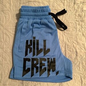Kill Crew shorts, NWT size x-small, light blue